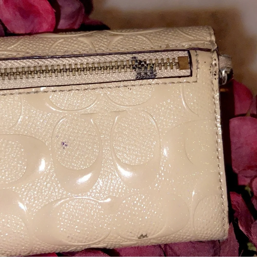 COACH Women's Boxed Slim Envelope Wallet in Signature Patent Leather
